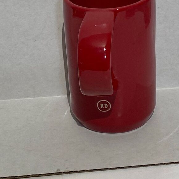 Rae Dunn by Magenta Red White Be Mine Heart Balloon Tall Valentines Day Mug - Picture 5 of 7